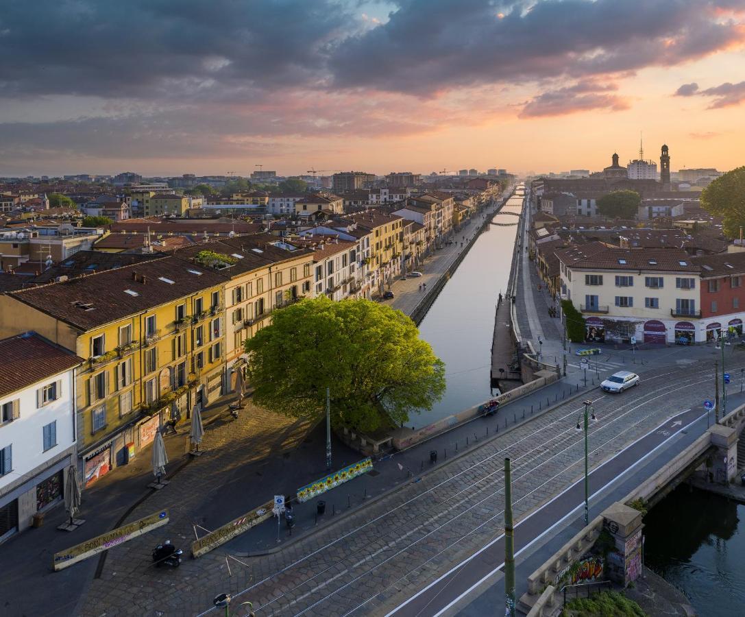 Navigli-Duomo Exclusive Design Loft Su Due Piani Con Wifi Apartamento Milão Exterior foto